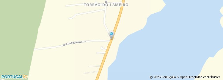 Mapa de Escola Basica do 1.º Ciclo de Torrão do Lameiro