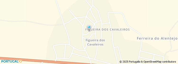 Mapa de Escola Basica do 1.º Ciclo nº 1 de Figueira dos Cavaleiros