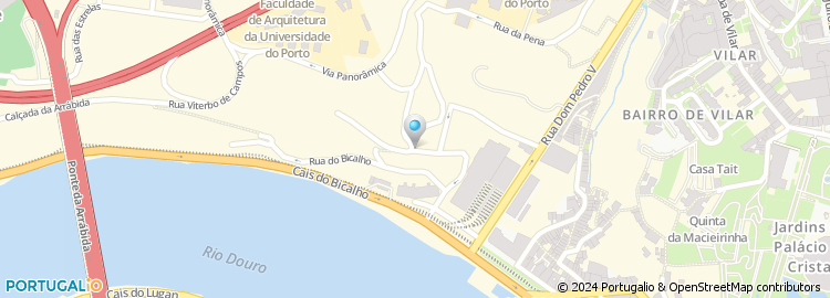 Mapa de Escola Basica do 1.º Ciclo nº 40 do Porto