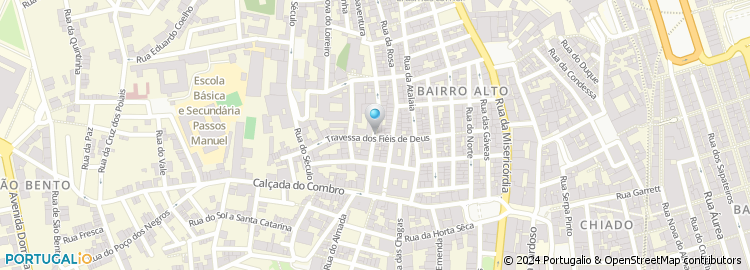 Mapa de Escola Basica do 1.º Ciclo Padre Abel Varzim, Lisboa