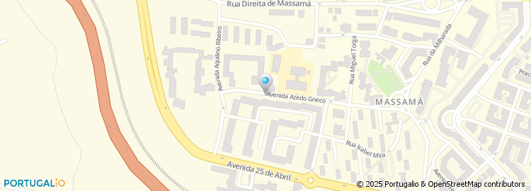 Mapa de Escola Basica dos 2.º e 3.º Ciclos Egas Moniz