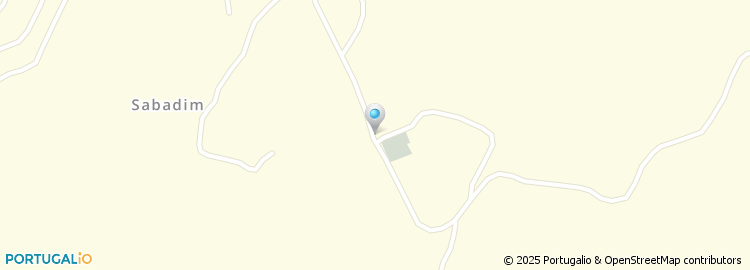 Mapa de Escola Básica Dr. Manuel da Costa Brandão, Sabadim, Arcos de Valdevez