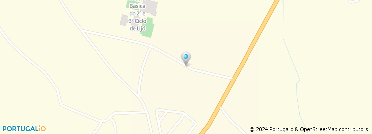 Mapa de Escola Básica e Secundária de Vale do Tamel, Lijó