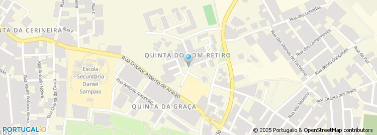 Mapa de Escola Básica Miquelina Pombo, Almada