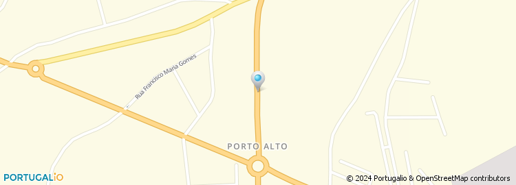 Mapa de Escola Básica N.º 2 de Porto Alto, Benavente