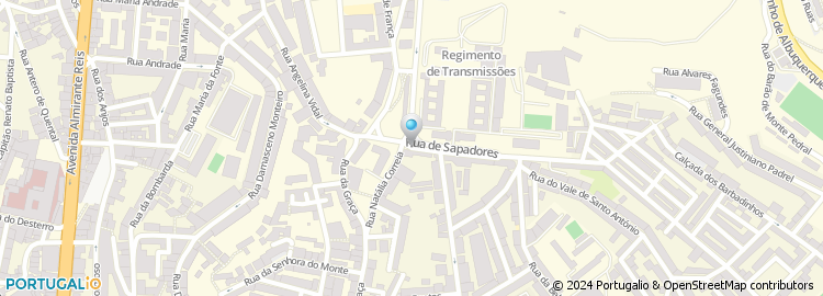 Mapa de Escola Básica Natália Correia, Lisboa
