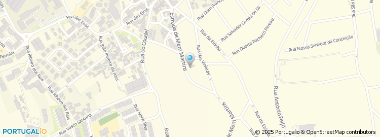 Mapa de Escola Básica Visconde de Juromenha, Mem Martins, Sintra