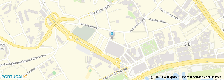 Mapa de Escola Condução Infante, Funchal