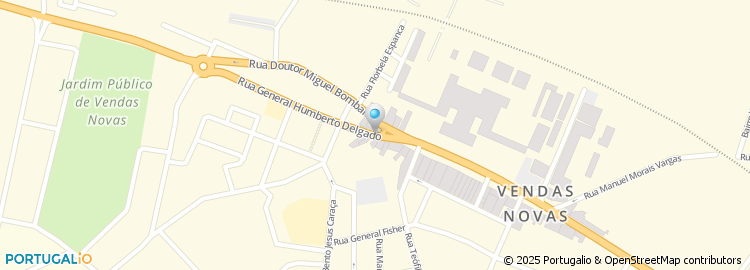 Mapa de Escola Condução Vendasnovense Mario Jose e Manuel Francisco Gaibino, Ld