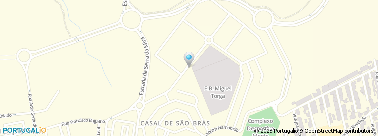 Mapa de Escola de Condução A Rotunda, Lda