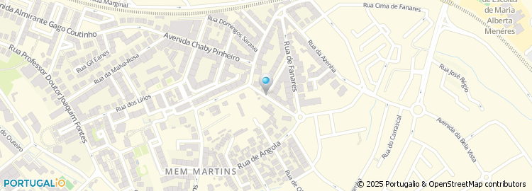 Mapa de Escola de Condução Algueirão Mem Martins, Lda