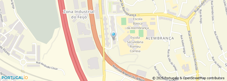 Mapa de Escola de Condução Altamente Lda