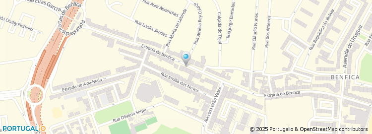 Mapa de Escola de Condução de Benfica, Lda
