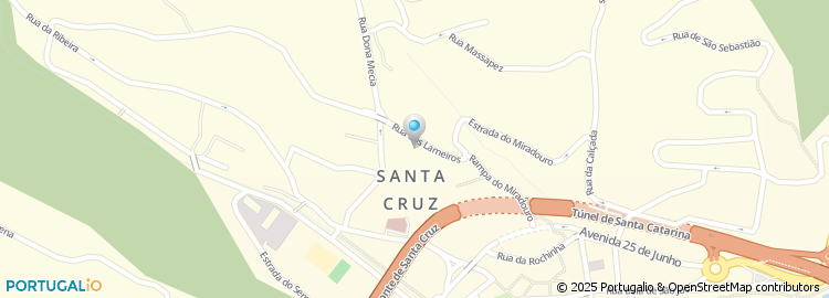 Mapa de Escola de Condução de Santa Cruz