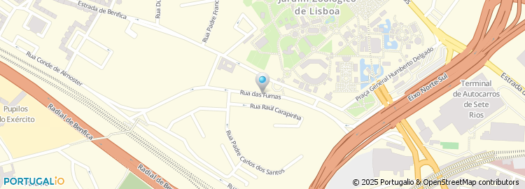 Mapa de Escola de Condução Especial Progresso do Poço do Bispo, Lda