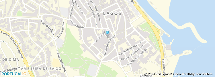 Mapa de Escola de Condução Infante Sagres - Lagos