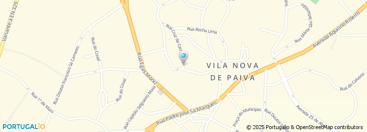 Mapa de Escola de Condução Irmãos Tavares Lda
