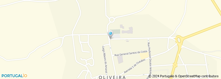 Mapa de Escola de Condução Oliveirense