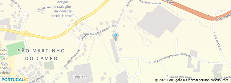 Mapa de Escola de Condução Rio Vizela