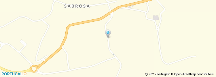 Mapa de Escola de Condução Sabrosense, Lda