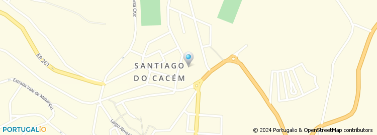 Mapa de Escola de Condução Santiaguense