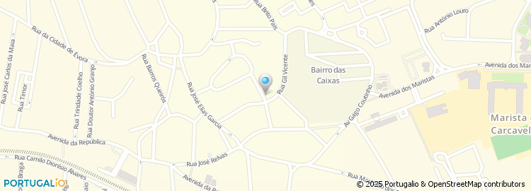 Mapa de Escola de Condução Serro Via Lda