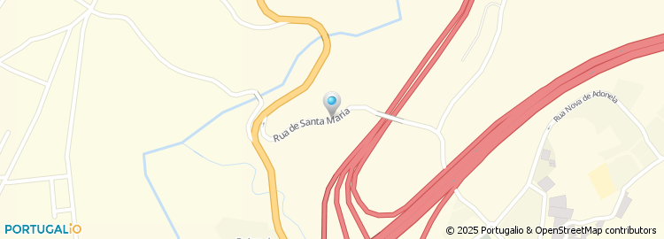 Mapa de Escola de Condução Trifafe, Unipessoal Lda.