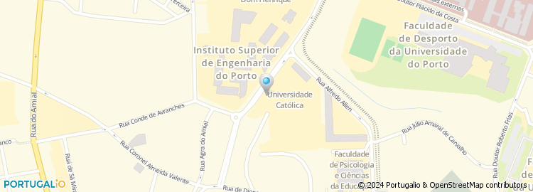 Mapa de Escola de Hotelaria e Turismo do Oeste, Óbidos