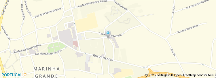 Mapa de Escola de Línguas Santa Rita