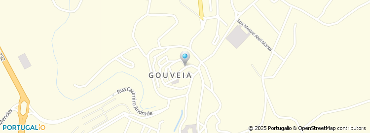 Mapa de Escola Musica Gouveia