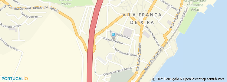 Mapa de Escola Nº 2 de Vila Franca de Xira