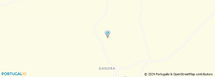 Mapa de Escola Primaria de Gandra
