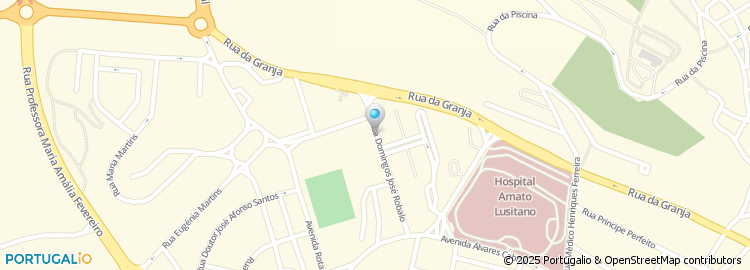 Mapa de Escola Profissional Agostinho Roseta - UGT