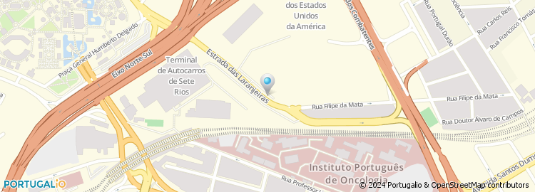 Mapa de Escola Secundária D. Pedro V, Lisboa