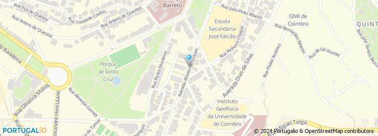 Mapa de Escola Secundária de José Falcão