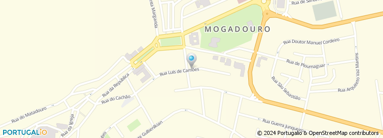 Mapa de Escola Secundária de Mogadouro