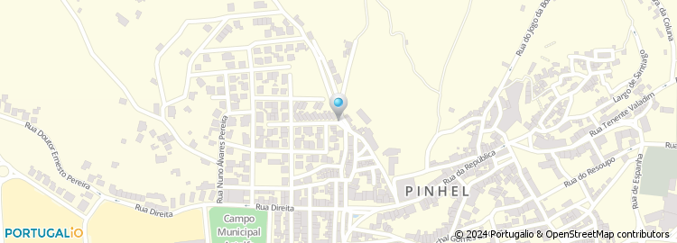 Mapa de Escola Secundaria de Pinhel