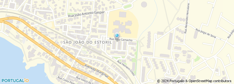 Mapa de Escola Secundária de S. João do Estoril