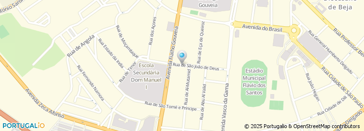 Mapa de Escola Secundaria Dom Manuel I