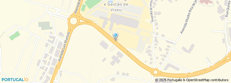 Mapa de Escola Superior de Tecnologia de Viseu