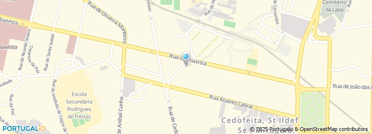 Mapa de Espaçomobile, Lda