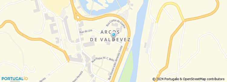 Mapa de Espingardaria Valdevez, Lda