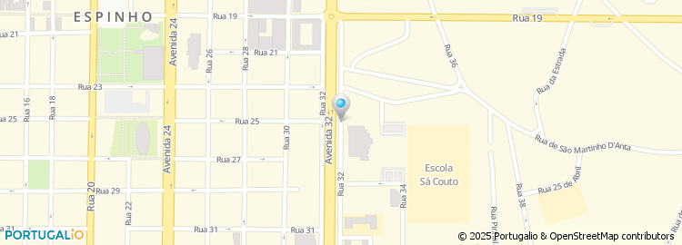 Mapa de Apartado 729, Espinho