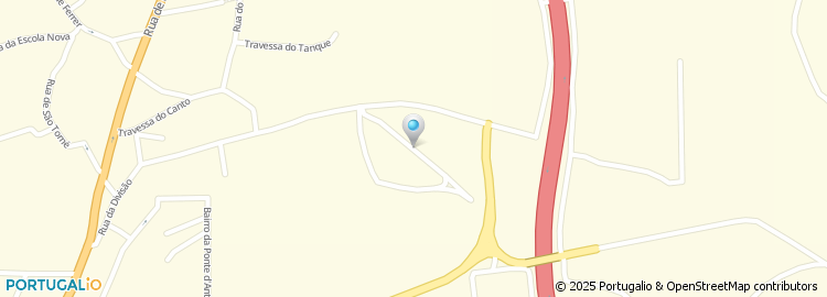 Mapa de Rua do Fojo