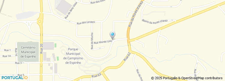 Mapa de Rua Monte Lírio
