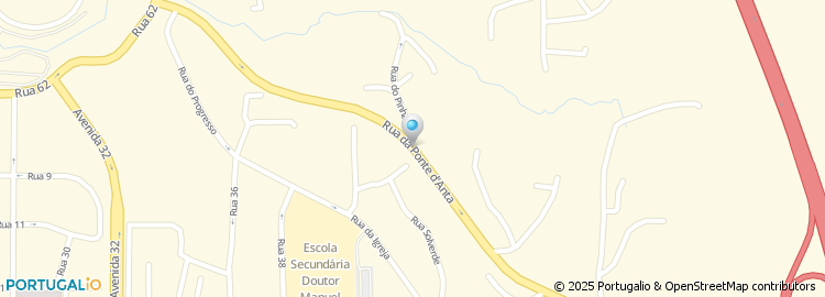Mapa de Rua Nova Variante