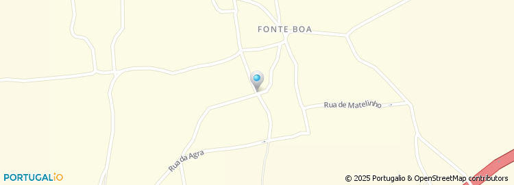 Mapa de Rua Padre Neves