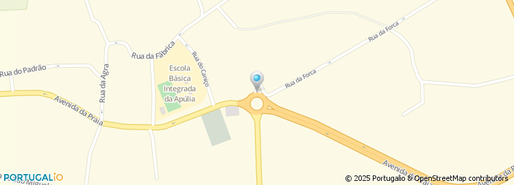 Mapa de Rua da Forca