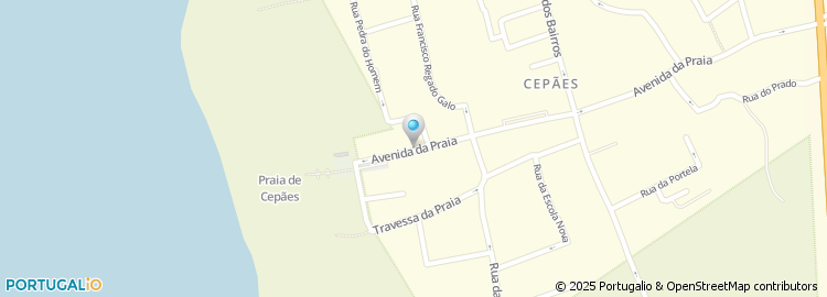Mapa de Rua do Pardinheiro