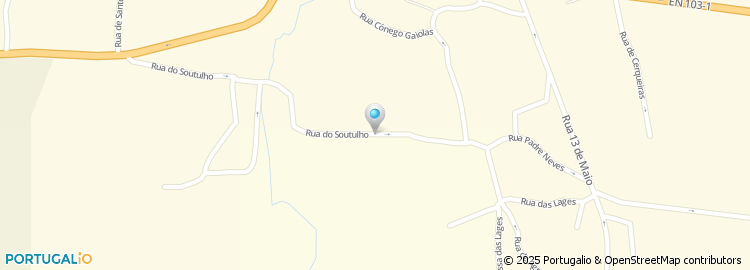 Mapa de Rua do Souto da Senhora da Graça